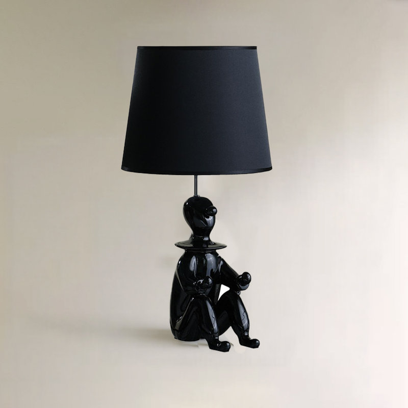  Modern Black Clown Table Lamp