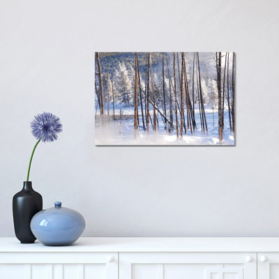 Steamy View 1 Piece Wrapped Canvas Wall Art