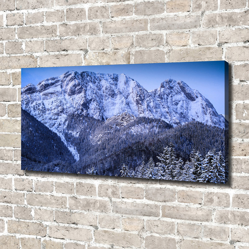 Giewont Tatry - No Frame Print on Canvas