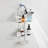 Aluminium Triple Hanging Shower Caddy