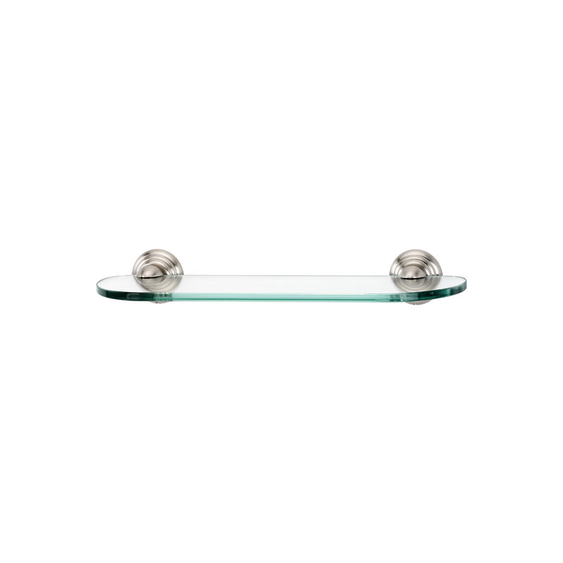 Amilie Metal Accent Shelf, Satin Nickel