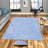 Stylish Woven Carpet, 100% Polyester, 0.3 in Pile Height | Antibacterial, Non-Slip PVC Felt Dot Underside, Machine Washable | 3D Digital Printing, Durable & Easy to Maintain - Perfect for Any Room-234668689