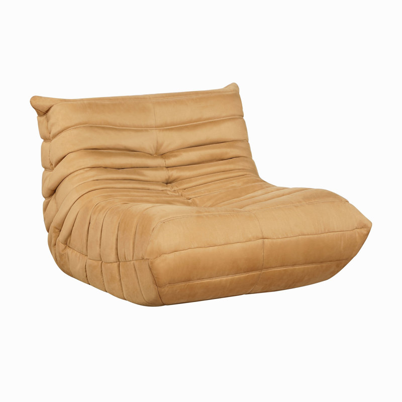 Chaise d'appoint luxueuse luxueuse 1 pièce, Jaune