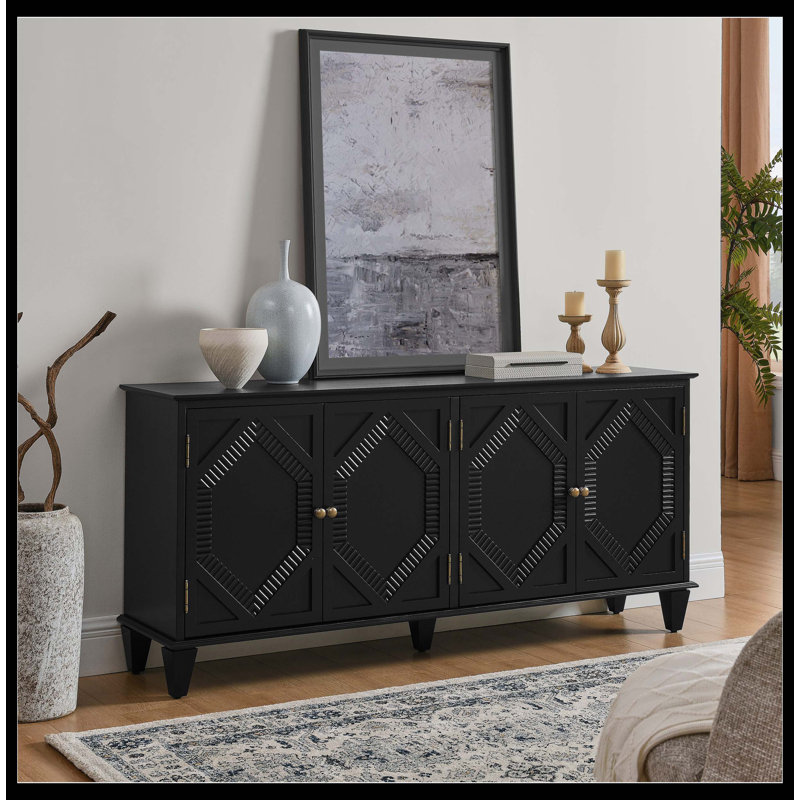 Buffet 65,5 po Mid Century Modern Buffet
