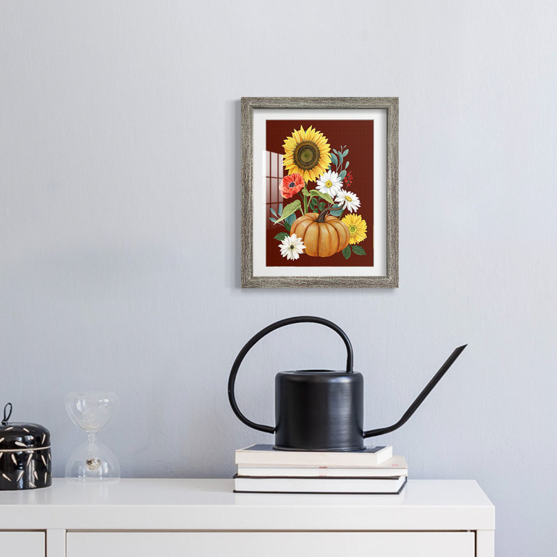 «Beautiful Fall II», reproduction encadrée, Vieilli, H 28,5 po x l 20,5 po