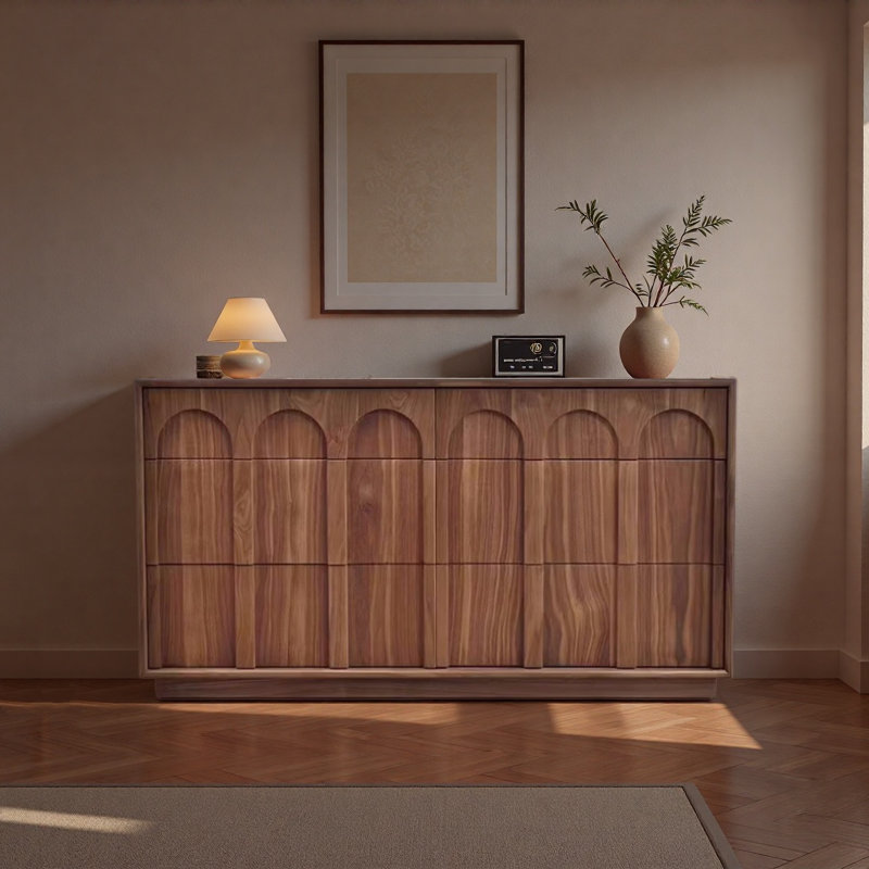 Large-Capacity Six-Drawer Sideboard