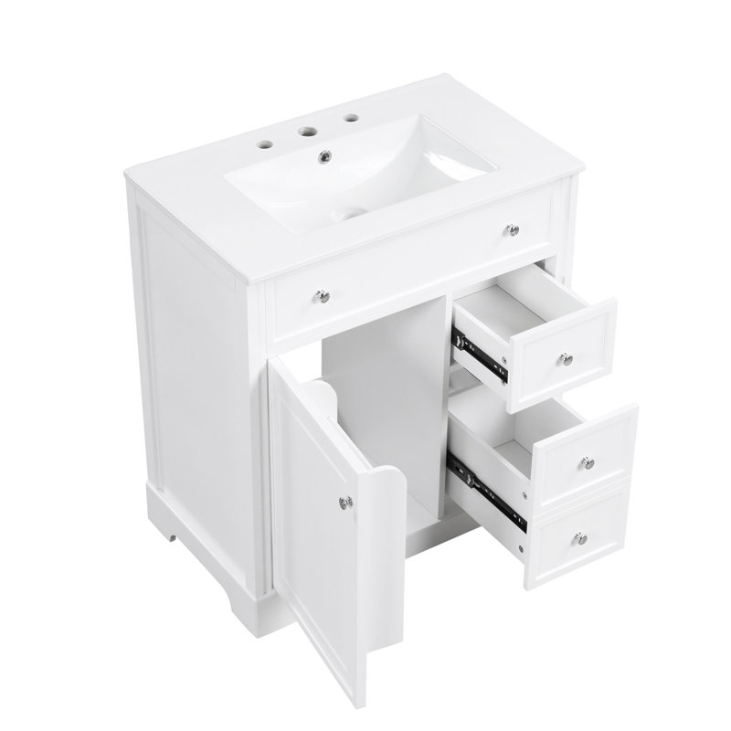 30'' Single Bathroom Vanity Base Only