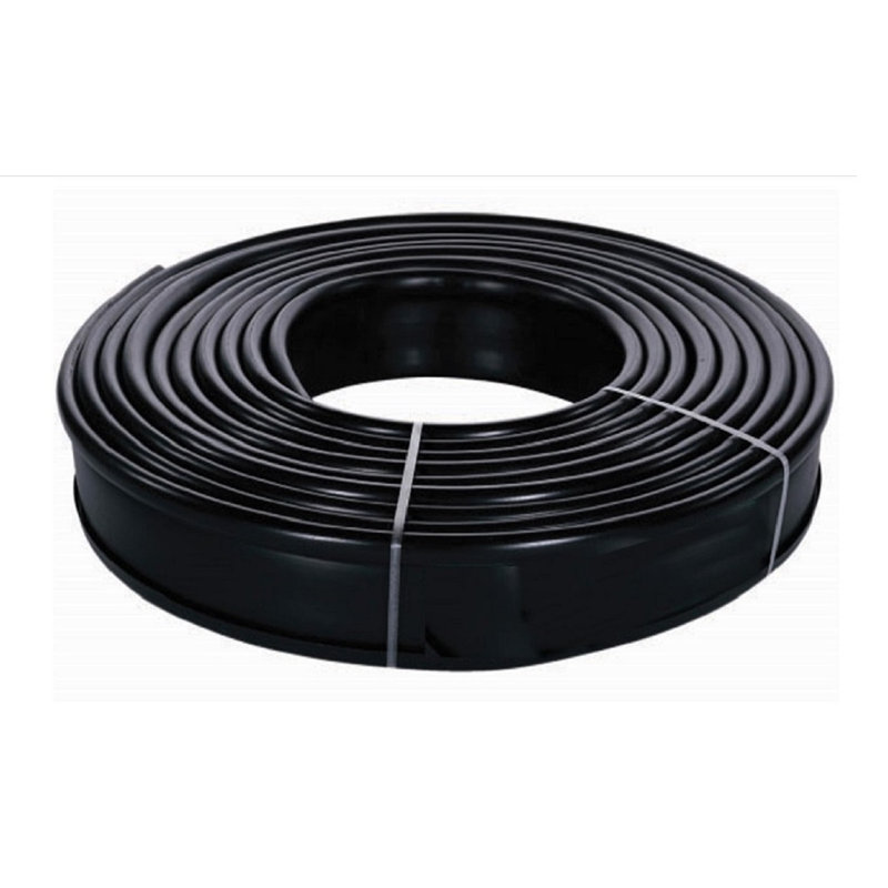 Bordure de pelouse, Noir, noir, noir, noir, H 0,4 pi x l 60 pi