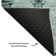 Premium Machine Washable Cerrito AMF610 Teal Rug