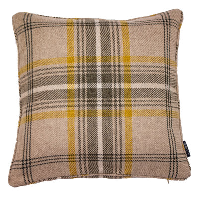 Aviemore Plaid Square Throw Cushion