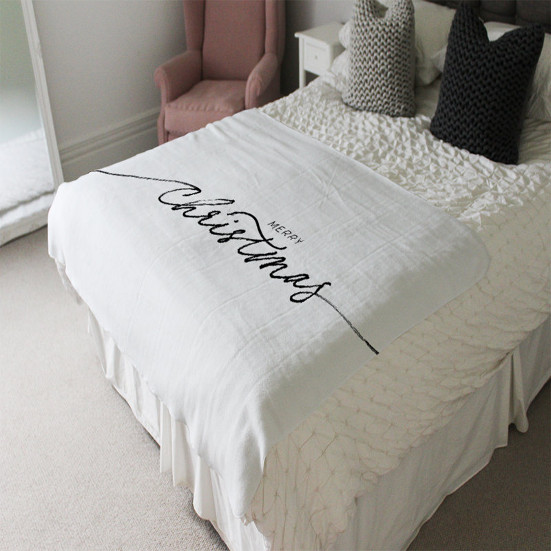 Craft Plain Weave / Muslin Throw Blanket