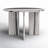 Arian Round Marble Dining Table