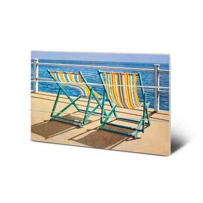 Summer Breeze by Jonathan Sanders - No Frame Print on Wood