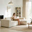 Canapés modulaires compressés 107 po (beige)-1976672869