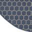 Tapis intérieur / extérieur à motif géométrique réversible bleu Canete-2049280704