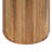 Rutkowski Round Ribbed Mango Wood Drink Table