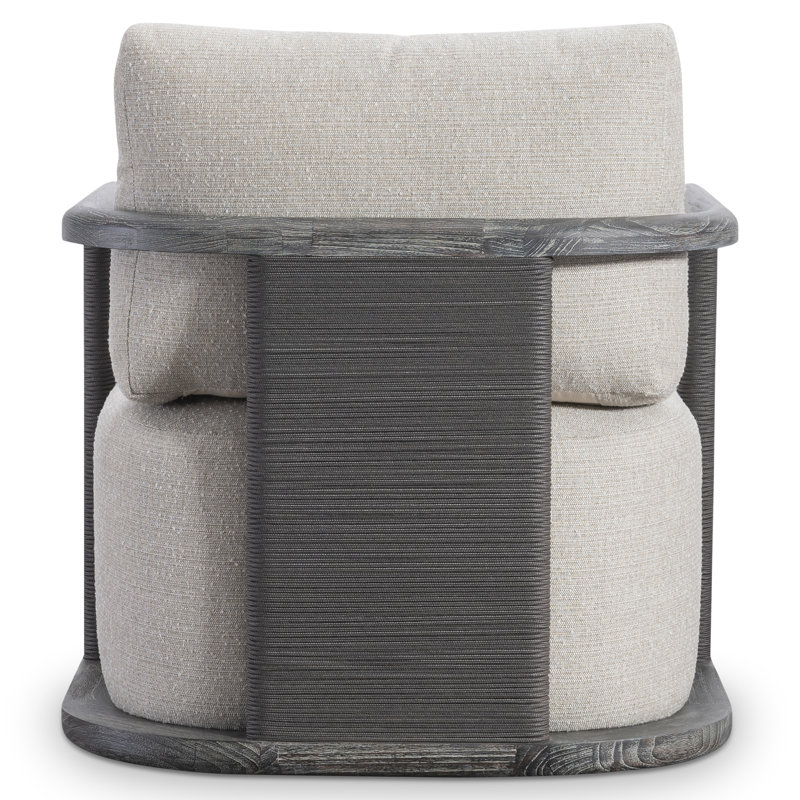 Andros Outdoor Teak Swivel Lounge Chair