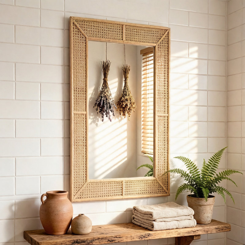 Miroir mural Boho