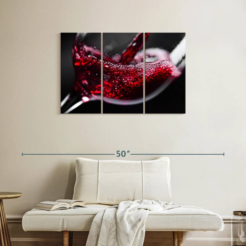 Vin rouge Yarlin, H 24 po x l 38 po
