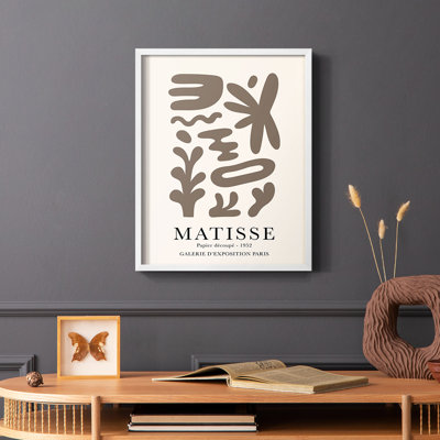 Matisse CC XXVII, reproduction encadrée - bois massif