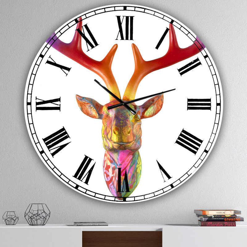 Horloge murale Rainbow, Moyen