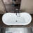 59" x 28" Clawfoot Soaking Acrylic Bathtub-51226569-61051264