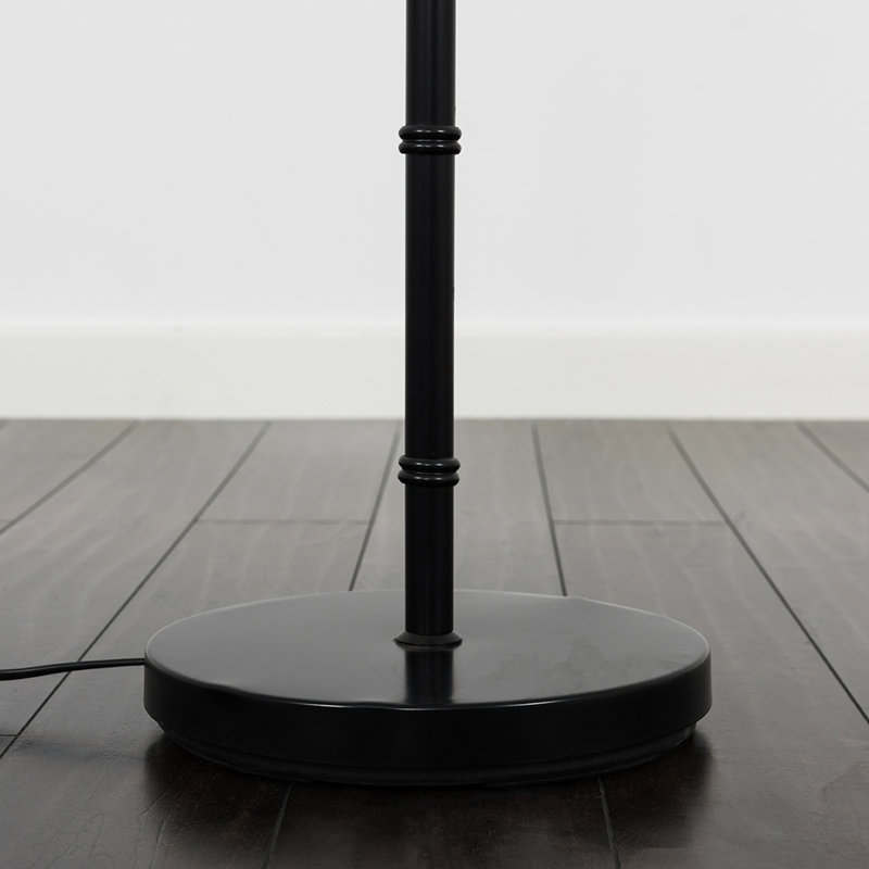 Dorchester 142cm Traditional Floor Lamp, Black