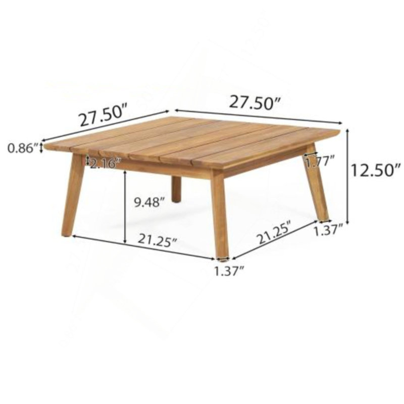 TABLE BASSE CROWNE