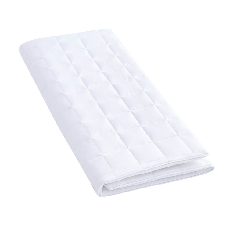 Supreme White Memory Foam Bed Pillow with Zipper Closure