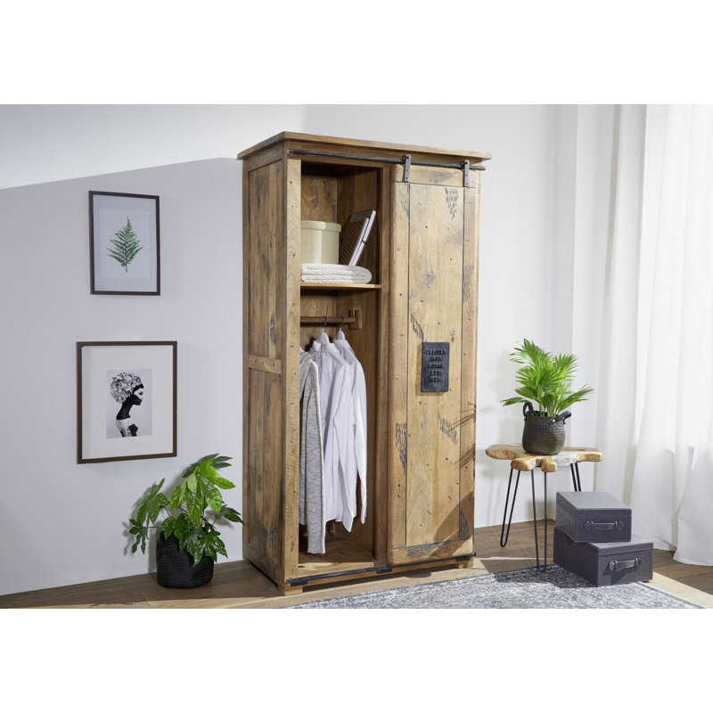 Railway 1 Door Wardrobe