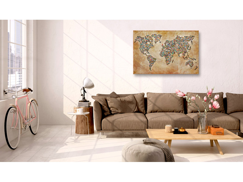 No Frame Print on Canvas, 90 cm H x 60 cm W
