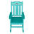 Outdoor Patio HDPE Rocking Adirondack Chair-930783622