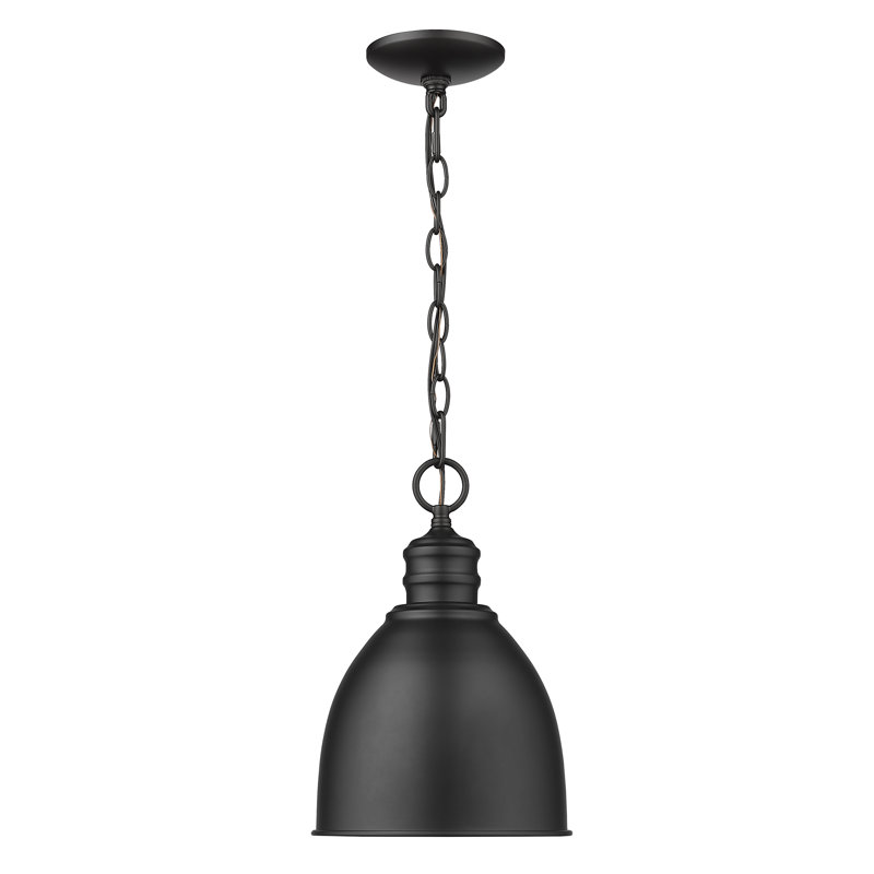 Dollard 1 - Light Single Pendant, Matte Black