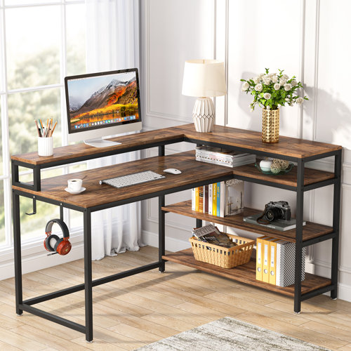 17 Stories L-Shape Desk & Reviews | Wayfair