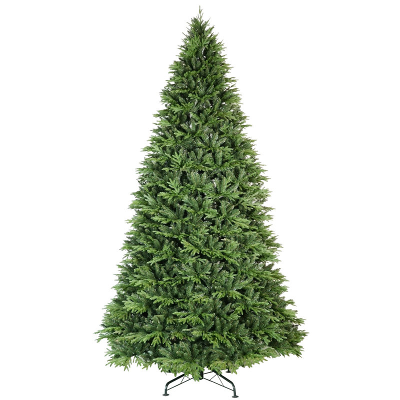 Arbre de Noël 4 pi en PE et PVC de qualité supérieure, H 4 pi