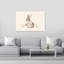 Reproduction d'art mural de lapin de Pâques-133191769