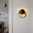 1 - Light Black Gold Wall Sconce