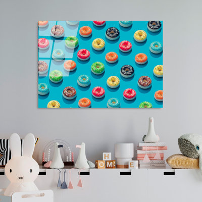 Superbe peinture murale en verre trempé 27,6 po x 39,4 po | 100% verre trempé, épaisseur: 0,16 pouce | Décoration élégante pour le salon ou le bureau, durable et facile à nettoyer, idée de cadeau parfaite