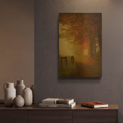 'Come to the Light' By Daniel Burt Gold Metal Wall Art, 12" x 16"