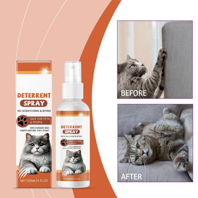 Detergents Detergents Cats Have No Chewing Spray Can Impede Sofa Cats From Scratching No Irritation No Remain Can Be Used Indoors Or Outdoors 120ml