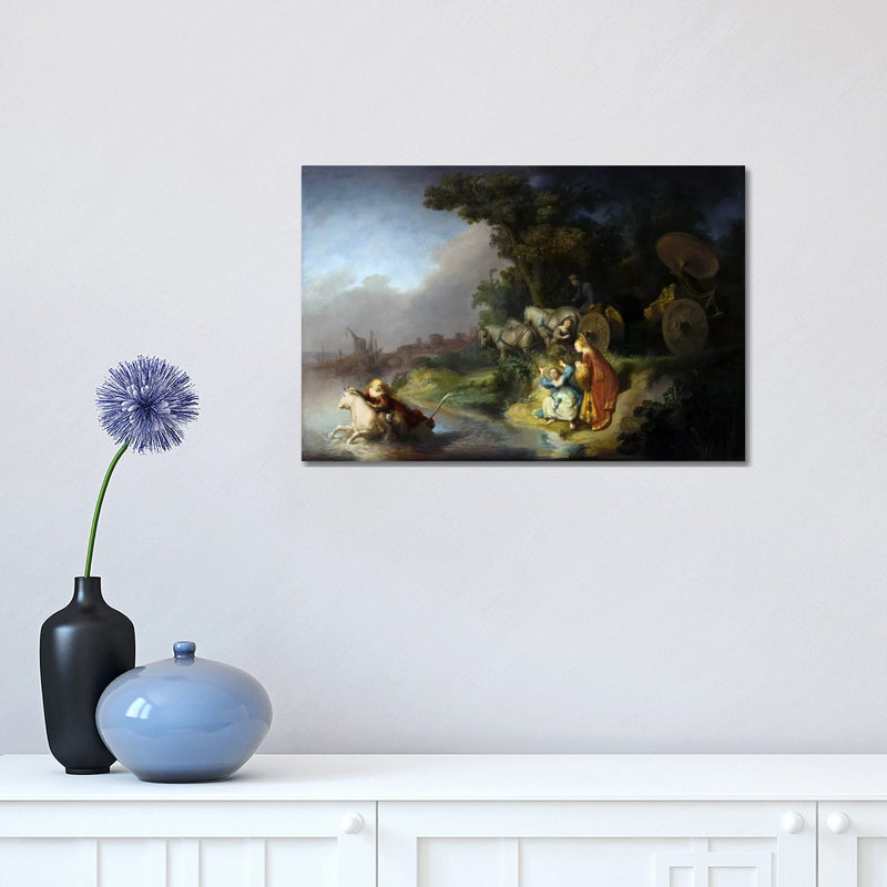 Abduction Of Europa by Rembrandt Van Rijn - Wrapped Canvas Painting