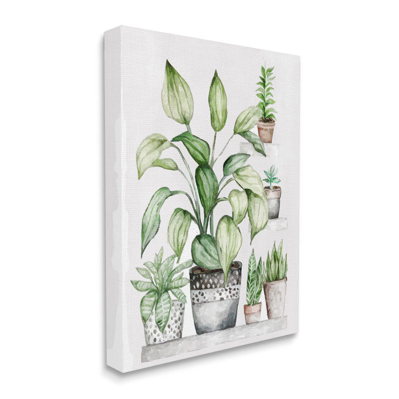 "Au-777", impression sur toile, "Botanicals" sur toile par Ziwei Li, H 20 po x l 16 po x P 1,5 po