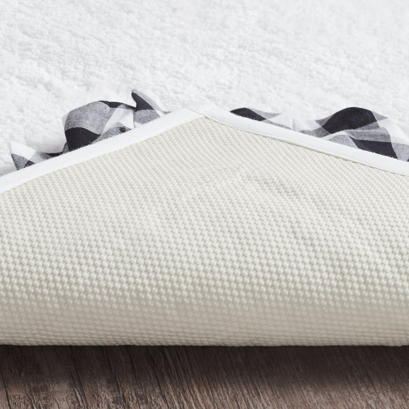 Tapis de bain Annie, L 20 po x L 30 po, Noir champêtre