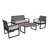 4-Piece Outdoor Patio Furniture Set-124919950-124919952