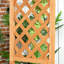 Banc de jardin pour patio avec tonnelle et pergola