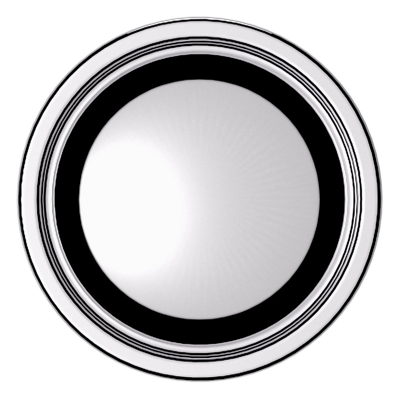 4403 Tulip Knob, 2", Polished Chrome