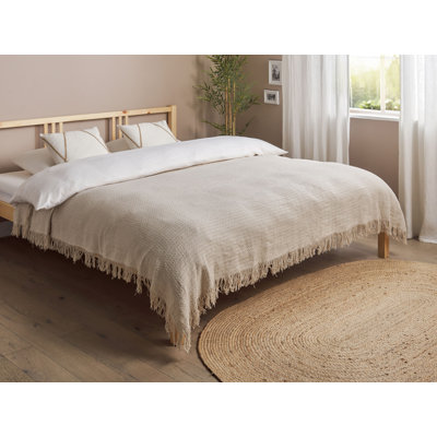 YERBENT Cotton No Pattern Bedspread