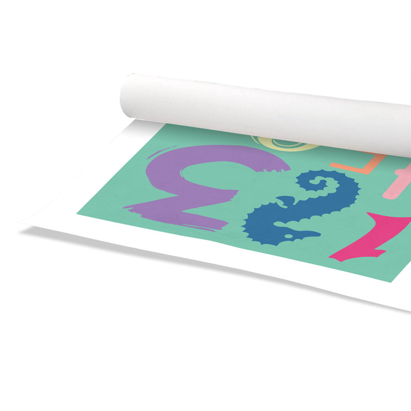 Décoration murale 123 pour enfants, H 24 po x l 20 po x P 1 po, Papier