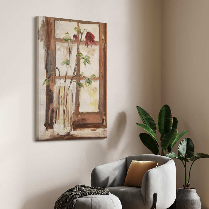 Timeless Serenity I Gold Metallic Shagreen Wrapped Canvas Wall Art
