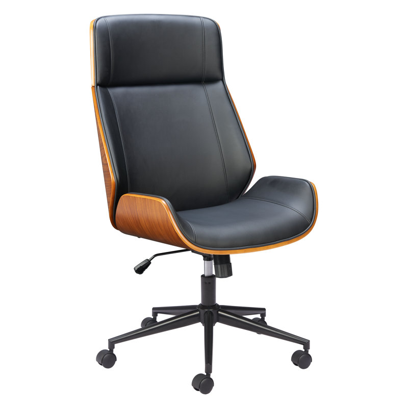 Flex High Back Office Chair Black, Black